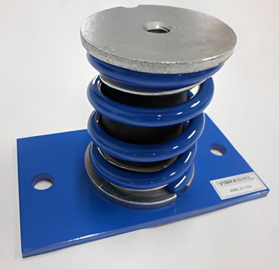 Amortecedor de vibração em mola helicoidal Vibranihil
