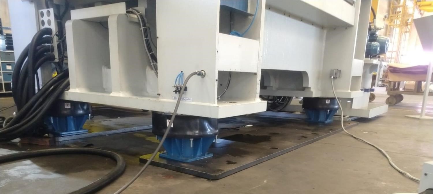 Linha de produção industrial